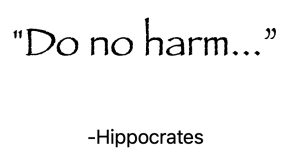 do no harm hippocrates jpg created by mshaw 2023 march using free form